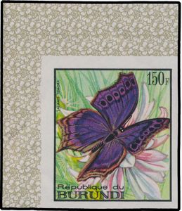 N° 274/289 ‘Butterflies’ imperforate ** in corner piece, vf (OBP €600)