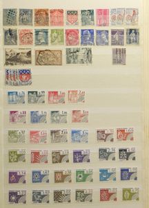 Accumulation of various countries and periods in 14 books, including Germany, Great Britain, the Netherlands, Belgium, France, etc., vf/f/to be checked