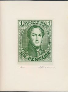 Reprint by Renard, December 1962, of the 1, 10, 20 and 40 centimes medallions, vf