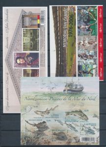 2006, BL 127/37, 11 souvenir sheets, vf (COB €525)