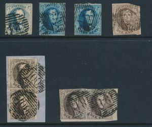 Collection of imperforated medallions, 