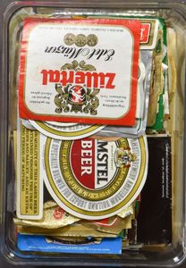 MISCELLANEOUS: Menus, wine and beer labels, cash register receipts, etc.