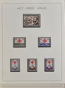 1958/1963 Nicely arranged collection with varieties, all counted, vf (OBP +€1,000)