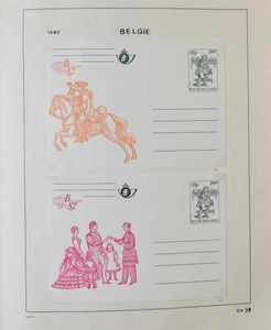 1971/2008 Collection in Davo album, vf