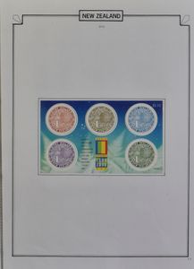 1991/2005 Nice collection in 2 ring binders including souvenir sheets, also 