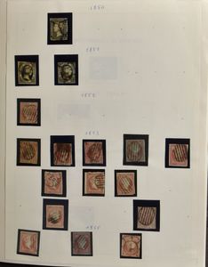 1850/1999 Start collection in 4 albums, vf/f/to be checked