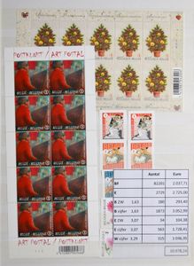 1963/2016 Beautiful collection of face values in 11 albums, vf (Postage value: €10,978)