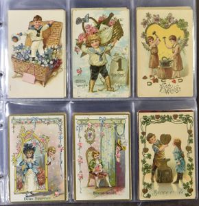 Various subjects in 2 modern albums (658 items)