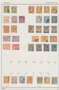 1883/1949 Collection with duplicates on album leaves, part specialised with Java and Overseas Territories, Jubilee 1923, LP, vf/f
