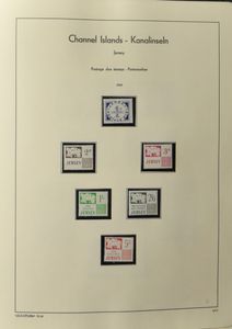 Jersey 1969/1994 Neat collection in Leuchtturm album, vf