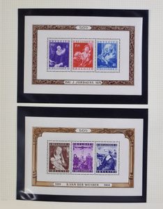 1944/1972 Complete with souvenir sheets (2-part is 