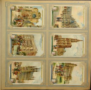 In 3 albums, older sets (+/-100 sets)