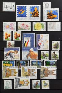 Accumulation of various issues and periods in 8 stockbooks, vf/f