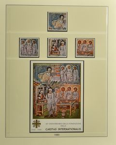 1960/2006 Complete collection in 3 Lindner albums, including souvenir sheets, vf