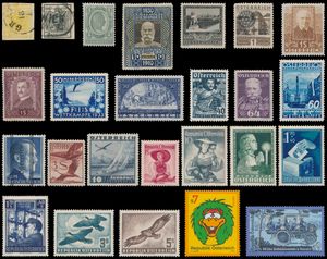 1850/2000 Collection in 4 Davo albums, including 65/79 *, 119/35 *, 304/12 **, Rotary **, 399/404 **, 420/25 **, FIS **, 430 **, 431/36 **, 471/76 **, 477/80 **, 553/75 **, PA 12/31 **, PA 32/46 **, traditional costumes **, PA 54/60 **, vf/f