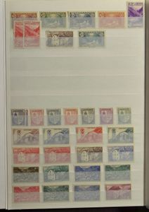 Extensive collection of various countries and periods from A-Z in 8 stockbooks, vf/f/to be checked (High catalogue value)