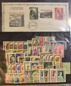 1910/2004 Accumulation of all kinds, including sets, souvenir sheets, FDC, HK, in 2 ring binders, including better material, vf/f/to be checked