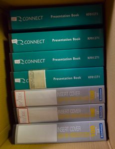 1973/2002, +/-700 art LX sheets in 7 folders, including a number of duplicates, vf/to be checked