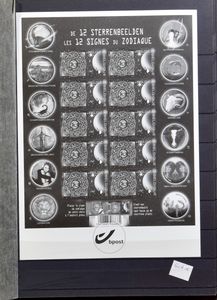 Assortment of various issues and periods, including in postal folders black and white sheets, stamps in full sheets (to be checked for varieties), FDCs, mint/mint/uncirculated