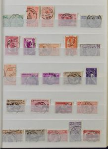 Railway postmarks (including star), classified A-Z, including better ones, 220 items, f