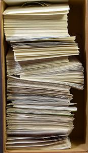 Various countries, including Romania, Poland, Hungary, Sweden, Norway, Italy, sorted by number per country in 11 shoe boxes, also classic period available for stamp seekers, f/to be checked