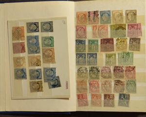 Accumulation of various issues and periods, on cards, in stockbooks and bags, vf/f/to be checked