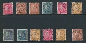 Poortman, centrally cancelled stamps, several hundred stamps in 2 stockbooks, vf/f