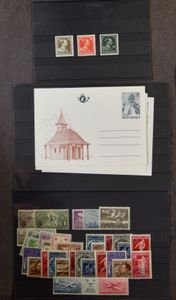 1948/1985 Accumulation of better items, including BL 26 *, BL 30 ** (crease); 880/91 cancelled, 892/99 cancelled, 1005/7 *, BK 34/38, PA 10A ** (plate number 1), PA 12/35 **, vf/f