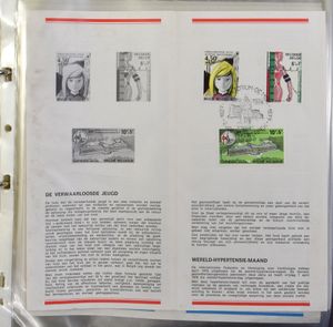 1978/1998, 2 well-filled binders with postal folders, no duplicates, vf/f/to be checked