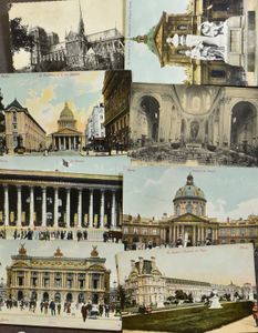 Various countries, mainly France, all old cards (+/-500 items)