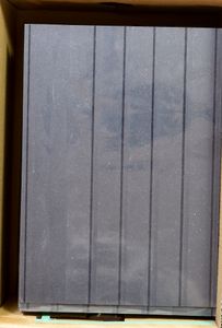 Stock cards, 100 items, black, A5 format