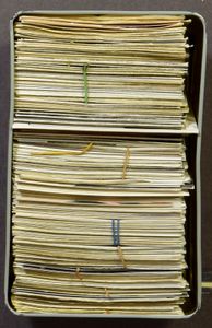 Death cards, period +/-1900 to present (more than 3000 items)