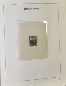 1858/2004 Collection in 5 Davo albums, classic and semi-classic in varied condition, Pellens *, Houyoux **/*, 1° Orval *, Montenez *, Castles *, Kepie *, Infantry *, Sanatorium *, Cross of Lorraine *, Knight *, Gellingen **, Athletics *, UPU *, 2-panels *, Breendonk *, Bruges *, BL 4 **, BL 5/6 cancelled, BL 30 *, nominal **, back of the book (incomplete), vf/f/to be checked