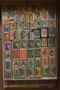 1869/1945, 37,000 stamps in 370 bundles, various issues, vf/f