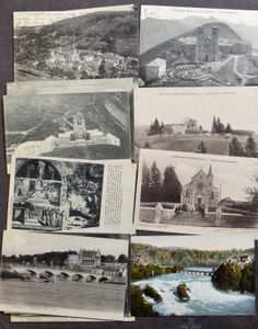 Various places, old cards, including some better ones (3000 items)