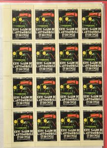 Extensive accumulation of vignettes, Belgium, UNO, Vatican, etc., also available for Belgium, Erinnofilie (Flemish Legion *), Kilopost, vf/f/to be checked