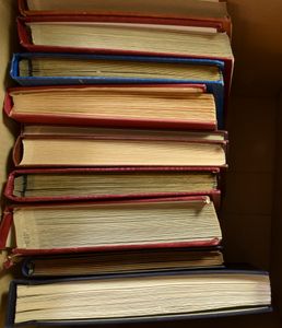 Remnants and duplicates from various periods in 9 stockbooks and 1 album, vf/f/to be checked