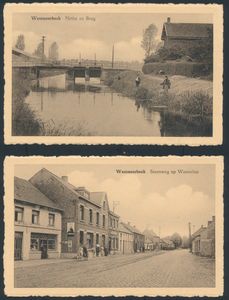 Westmeerbeek, beautiful old cards (3 items)