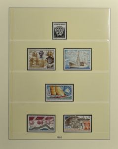 1983/1993 Collection in ring binder, vf