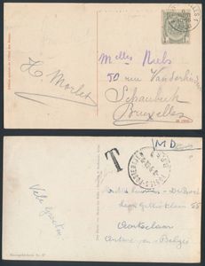 Accumulation of dozens of letters, various issues and periods, including many BPS post, vf/f
