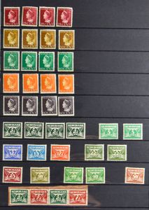 1950/1960 Accumulation of sets in stockbook (subscription in quantities), including some overseas territories, vf/f/to be checked
