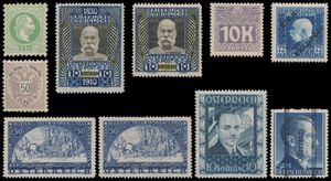 1867/1980 Very nice, almost complete collection in 2 binders incl. 