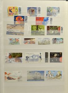 Accumulation of various countries in 8 books, including Austria, Bund, Spain, Great Britain, France, vf/f/to be checked