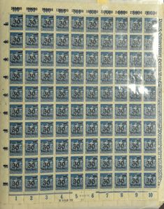 Inflationsperiode, Zusammenstellung in Bögen und Kleinbögen, für den Spezialisten interessant, einwandfrei/schön/zu kontrollieren