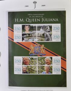 Belgian and Dutch Royal Family, collection in 3 special albums, vf