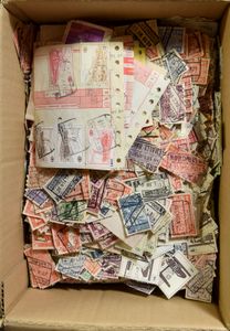 Thousands of stamps for stamp collectors, various issues up to 1990, vf/f/to be checked