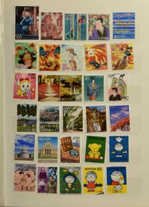 Accumulation of thousands of modern period stamps in 2 stockbooks, vf/f