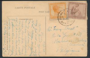 1910/1980 Un lot de + de 100 cartes/lettres du Congo vers la Belgique, la plupart des enveloppes avec contenu, joint une bonne trentaine de lettres du Congo Brazzaville, tb/b/à voir