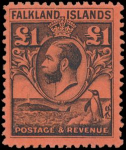 N° 49/58 '1929/32 - Whale and penguin', rare, vf (Yv. €850)