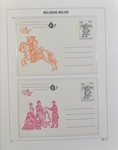 1971/2014 Complete collection in 2 Davo albums, vf